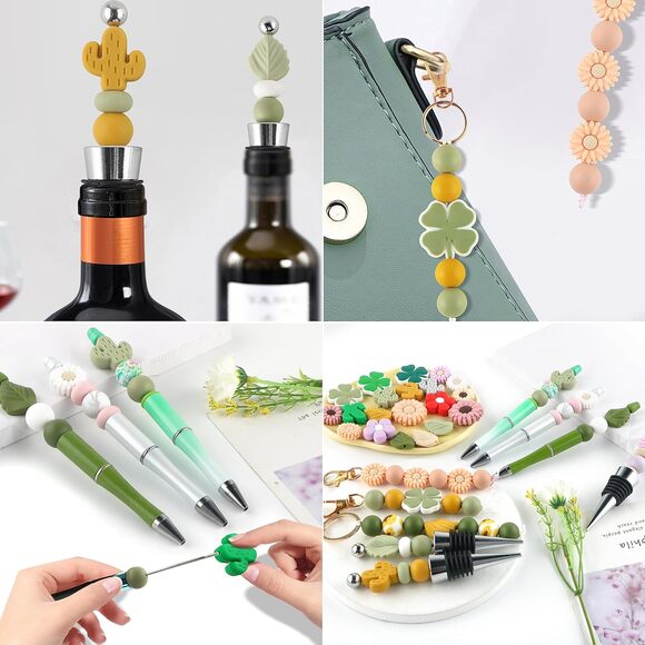 Sunrony 20PCS Silicone Focal Beads - Picture 3 of 4